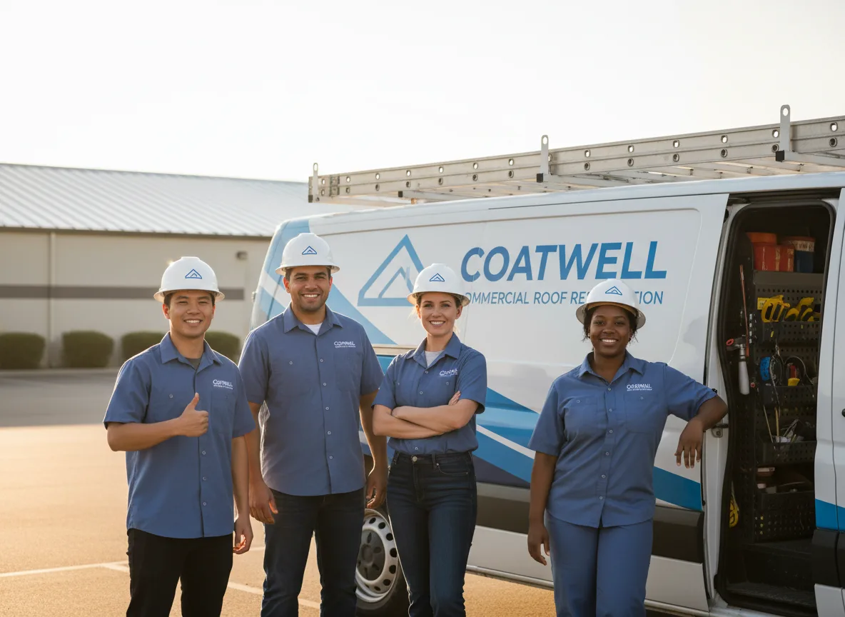 Commercial roof coating company in Thayer, IL